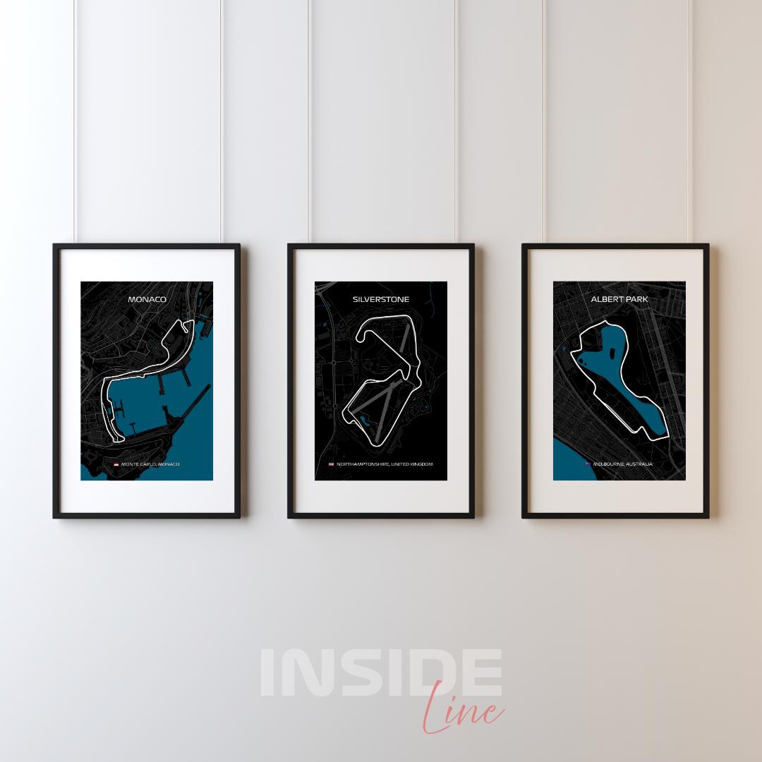 Shanghai F1 Circuit Canvas Print: Formula 1 Racing Art - Image 4